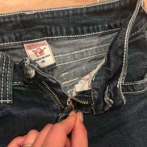 true religion zipper jeans